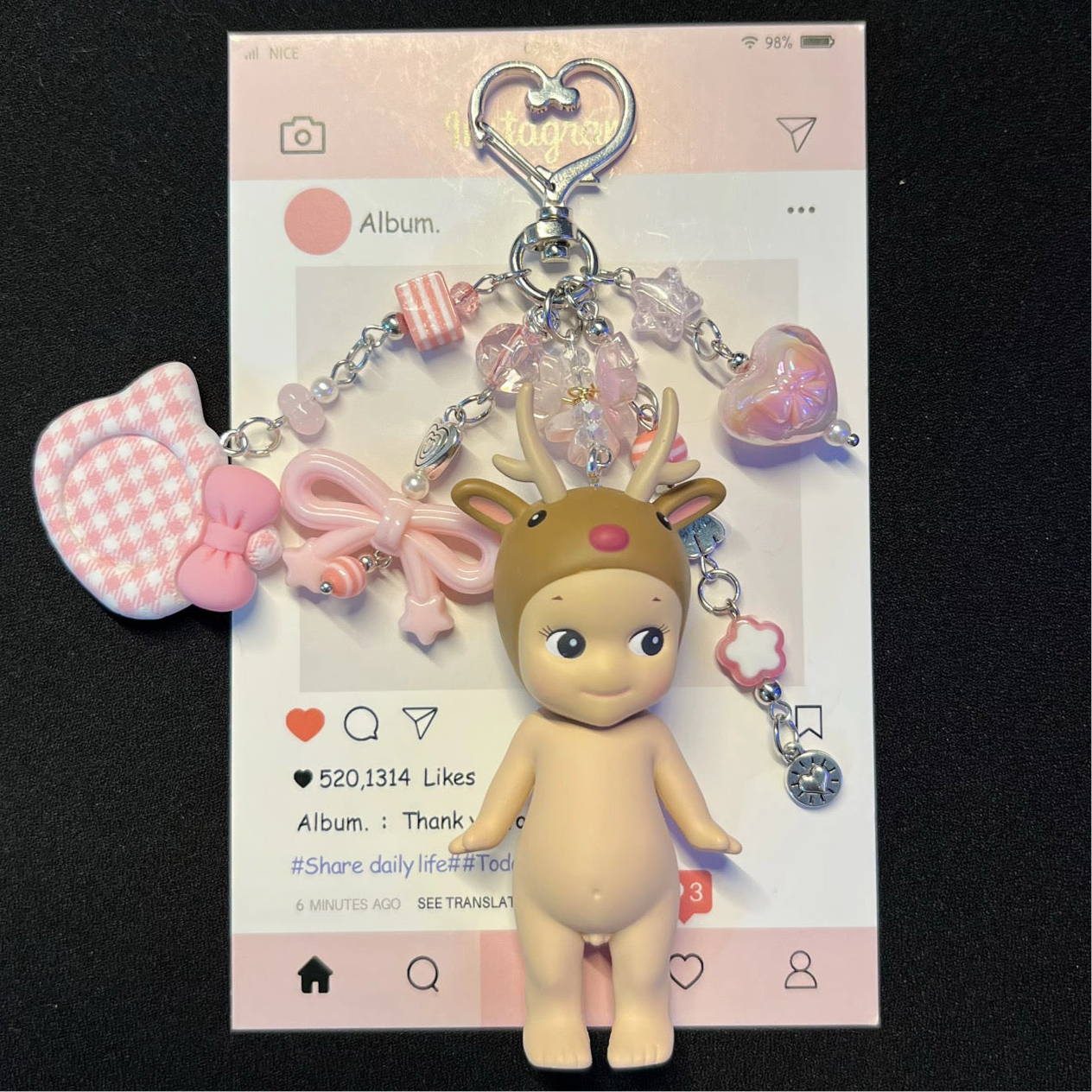 Sonny Angel- Animal Series Ver.2- Keychain- Reinderr
