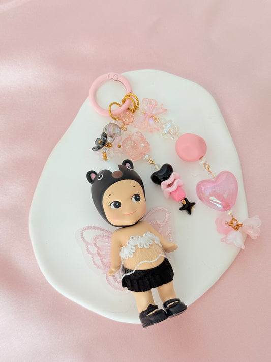 Sonny Angel- Animal Series Ver.2 - Keychain- SKUNK- Authentic