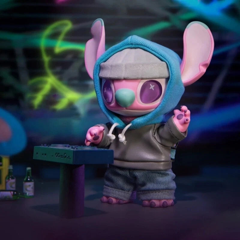 Disney -Stitch Blind Box GenZ Street Series- Vinyl Plush Doll Pendant
