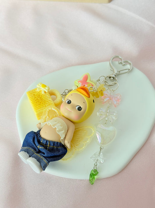 Sonny Angel- Animal Series Ver.2 - Keychain - Duck- Authentic