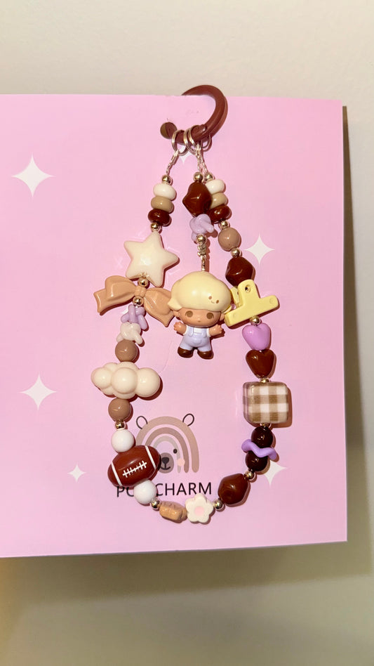 POPMART- DIMOO- CUSTOM KEYCHAIN- POP BEAN - AUTHENTIC