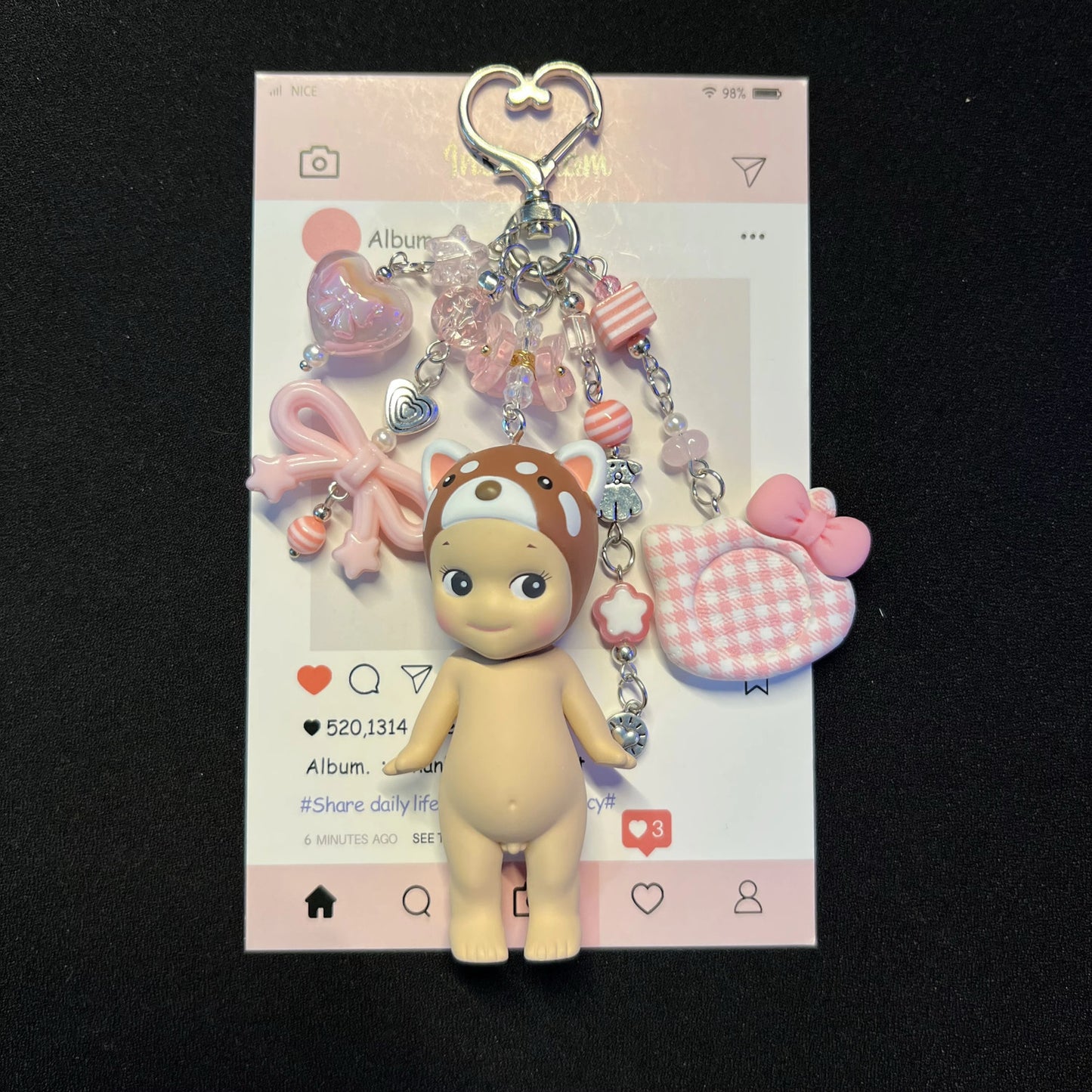 Sonny Angel- Animal Series Ver.2- Keychain- Lesser Panda
