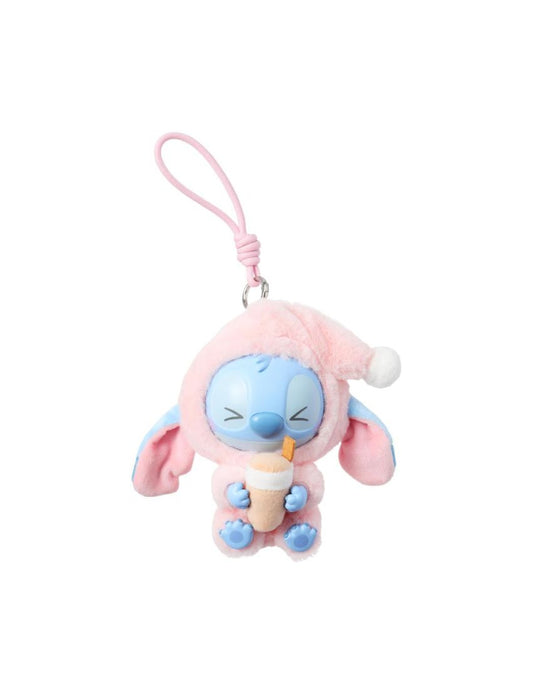 Disney- Stitch Eat Something Before Sleep Series - Vinyl Figure Plush Toy- Blind box