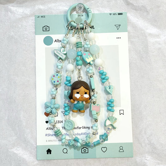 POP MART -Pop Bean- Crybaby Charm /Authentic