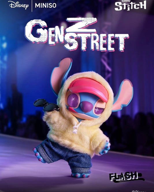 Disney -Stitch Blind Box GenZ Street Series- Vinyl Plush Doll Pendant