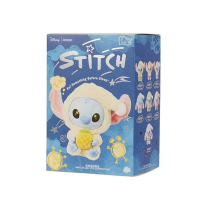 Disney- Stitch Eat Something Before Sleep Series - Vinyl Figure Plush Toy- Blind box