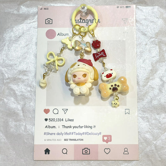 POP MART- POPBEAN- Molly Charm- Authentic