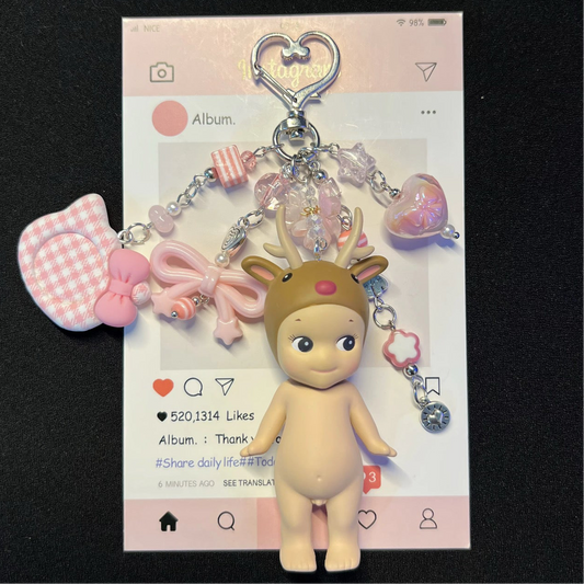 Sonny Angel- Animal Series Ver.2- Keychain- Reinderr