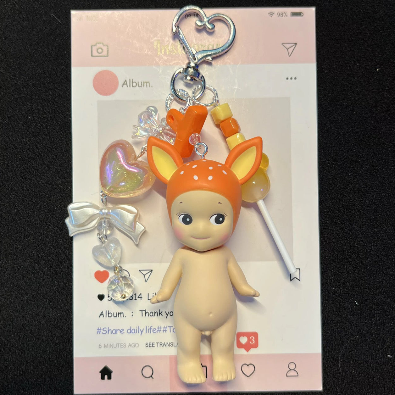 Sonny Angel- Animal Series Ver.2- Keychain- Fawn