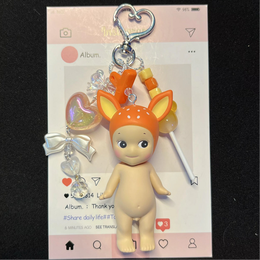 Sonny Angel- Animal Series Ver.2- Keychain- Fawn