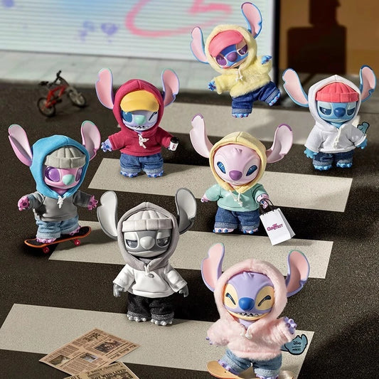 Disney -Stitch Blind Box GenZ Street Series-  Pendant-   (Whole Set )