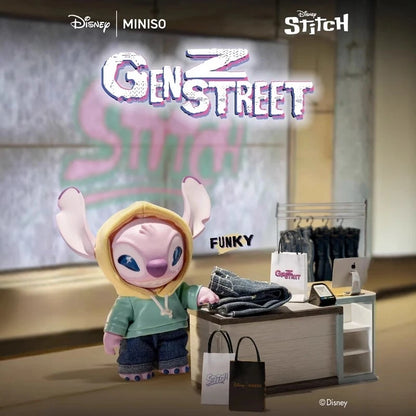 Disney -Stitch Blind Box GenZ Street Series- Vinyl Plush Doll Pendant