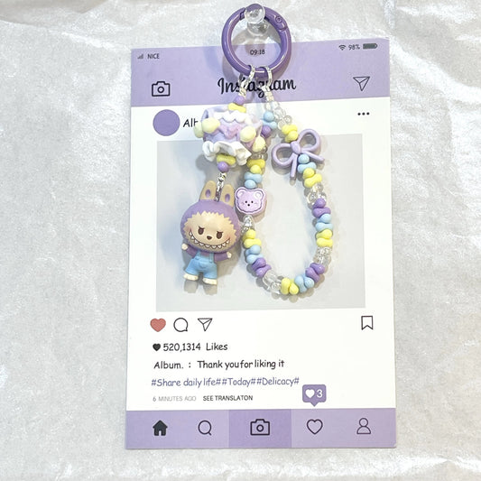 POP MART- POPBEAN- Labubu Charm- Authentic