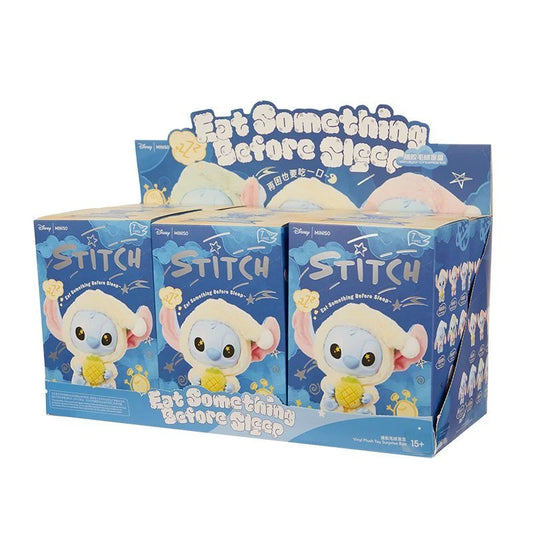 Disney -Stitch Eat Something Before Sleep Series - Blind box.  ( Whole-set)