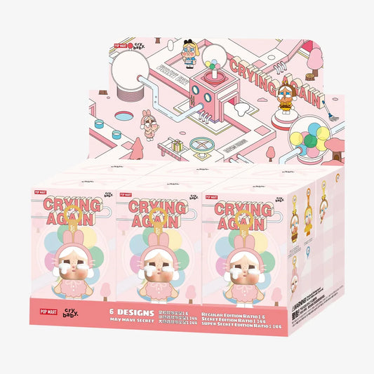 CRYBABY Crying Again Series-Vinyl Face Plush Blind Box ( Whole Set)