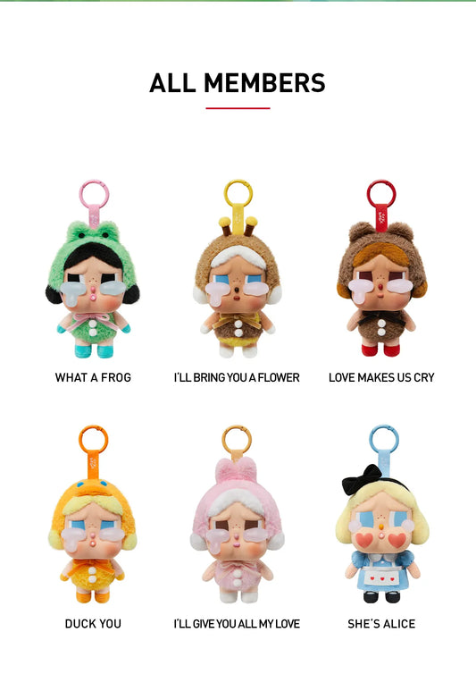 CRYBABY Crying Again Series-Vinyl Face Plush Blind Box ( Whole Set)
