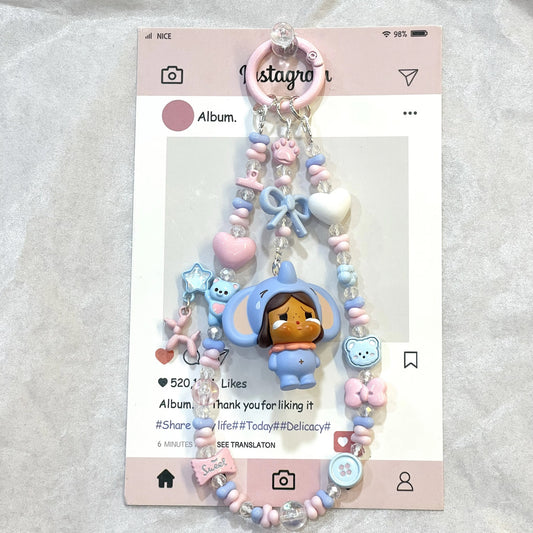 POP MART -Pop Bean Crybaby The Elephant - keychain ( limited edition)