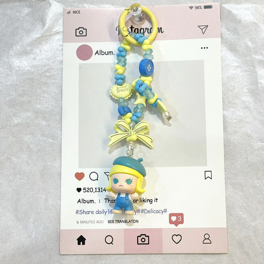 POP MART- POPBEAN- Molly Charm- Authentic